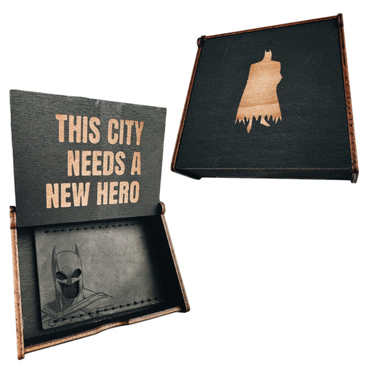 Bat ID Card Cover with Box