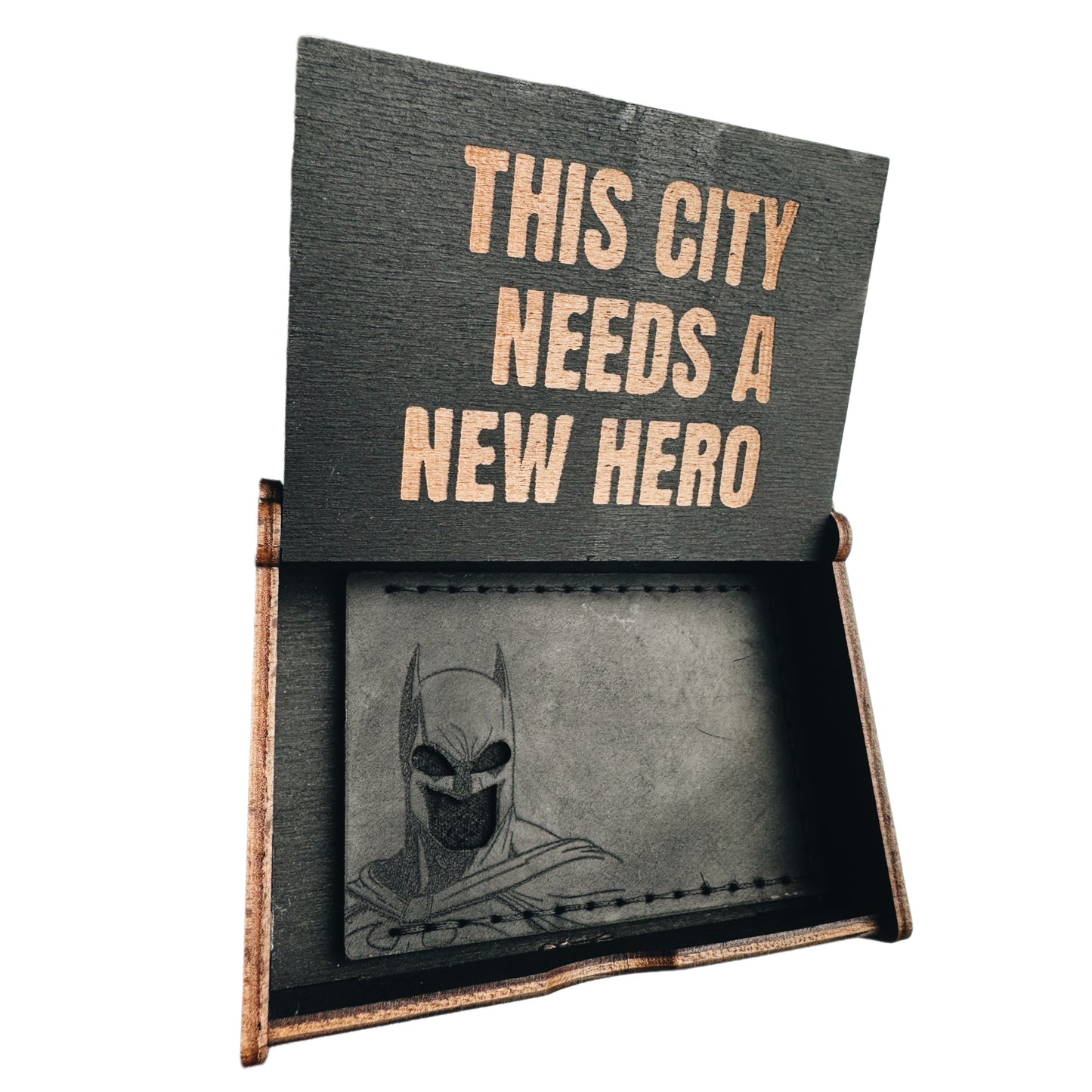 Bat ID Card Cover with Box